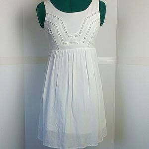 Princess Vera Wang White Summer Dress Size 0